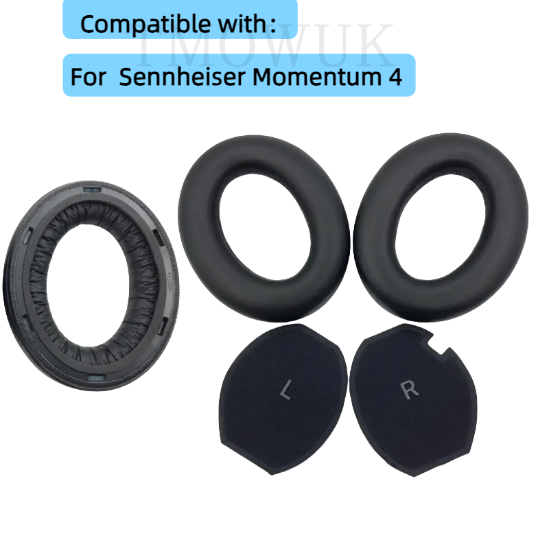 Sennheiser Headphone Momentum 4 - Nauszniki kompatybilne z bezprzewodowymi słuchawkami Sennheiser