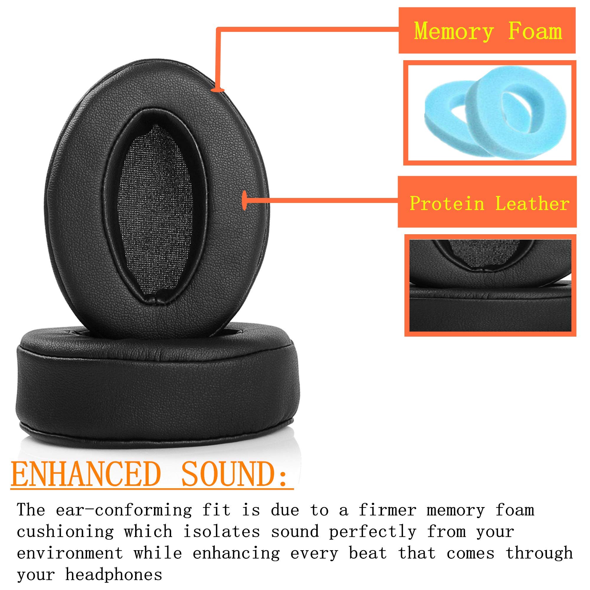 Poduszka wkładki do uszu HD4.5 – Sennheiser Headphone Momentum 4 recenzja i cena